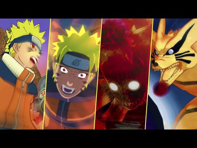 Evolution of Naruto's Kyuubi Mode in Games (2003-2020)