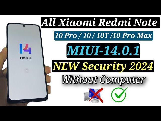 Xiaomi Redmi Note 10 Pro, Note 10T, Note 10, Note 10 Pro Max Frp bypass ( MIUI-14.0.1)/ Without Pc