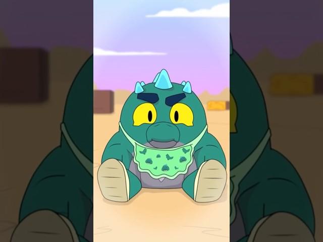 Godzilla Buzz shouldn't be so heartless  #shorts #brawlstars #animation