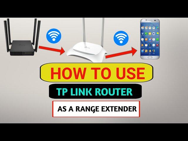 How To Setup Tp Link Router As WIFI Extender