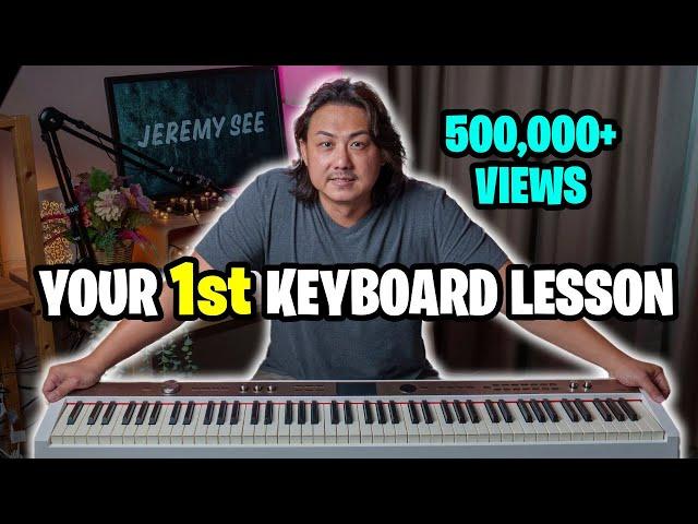 Your 1st Beginner Keyboard Piano Lesson - Getting Started