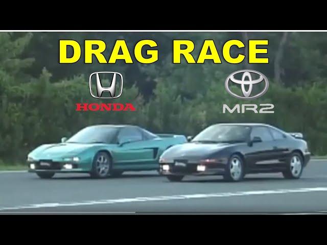 Drag Race #22 | Honda NSX vs Toyota MR2 GT-S