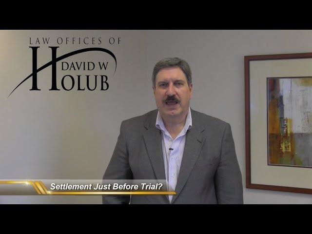 Why Do Settlement Negotiations Happen Just Before Trial? | Indiana Lawyer Explains