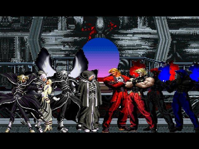 Kof Mugen Igniz Team Vs Rugal Team + Char Download