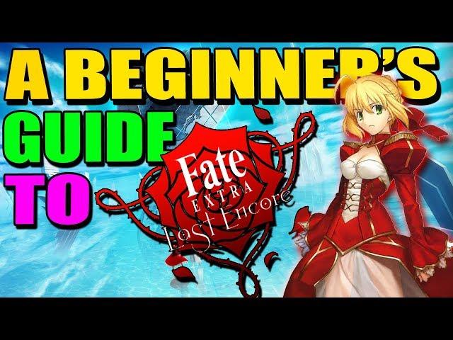 A Beginner's Guide To Fate Extra Last Encore | Fate Extra Explained