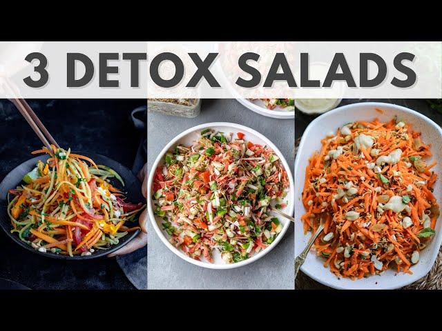 Super Easy Detox Salad Recipes (Part 1) | Healthy Dinner Recipes to Lose Weight