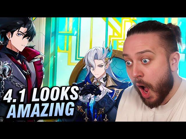 NEUVILLETTE IS FINALLY HERE! 4.1 LIVESTREAM REACTION | Genshin Impact