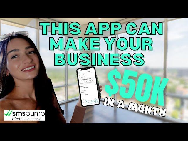 How to Market your Online Business for free with SMSBump - Yotpo SMSBump Tutorial