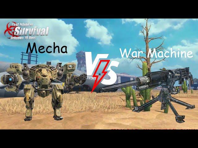 last Island of Survival Mecha vs War Machine | New Update Gameplay @LIOSofficial