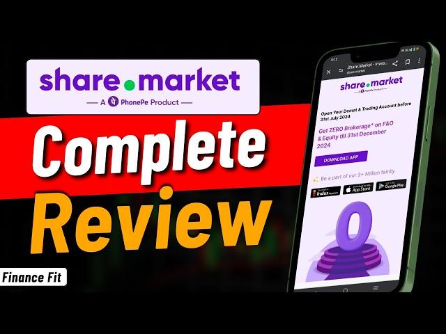 Share.Market App by PhonePe Review | Share.Market vs Zerodha | Best Zero Brokerage Demat Account?