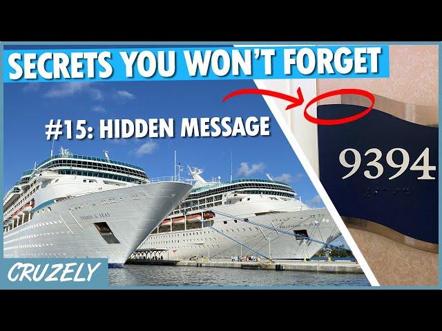 22 Cruise Secrets You'll NEVER Forget