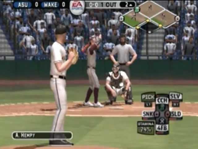 Wake Forest vs. Arizona State MVP NCAA Baseball 06