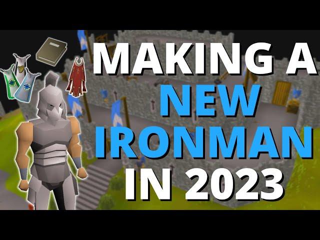 Making a New Ironman in OSRS from Scratch in 2023