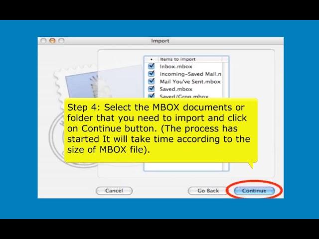 Process to open MBOX file into Mac Mail