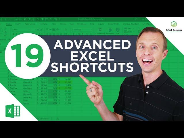 19 Advanced Excel Shortcuts You Might Not Know