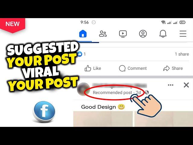 Facebook Post Suggested For You | How To Viral Facebook Post 2025 | Recommended post on FB