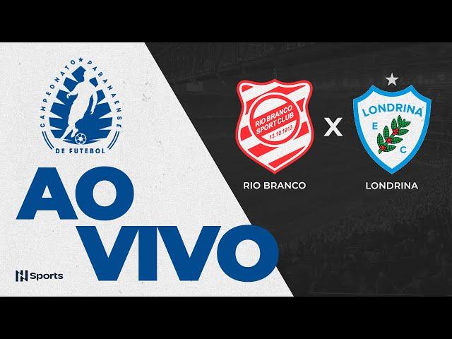 JOGO COMPLETO: RIO BRANCO 1 x 1 LONDRINA | 9ª RODADA | CAMPEONATO PARANAENSE 2025