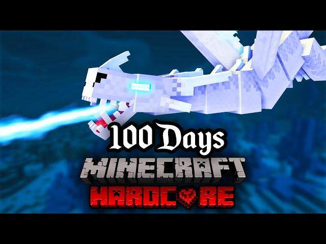 100 Days in a World of Dragons in Minecraft Hardcore... Here's What Happened!