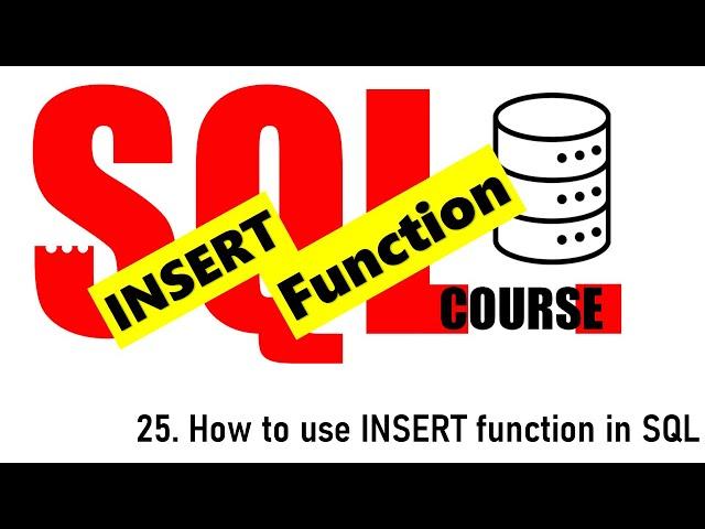 25. how to use INSTR function in SQL