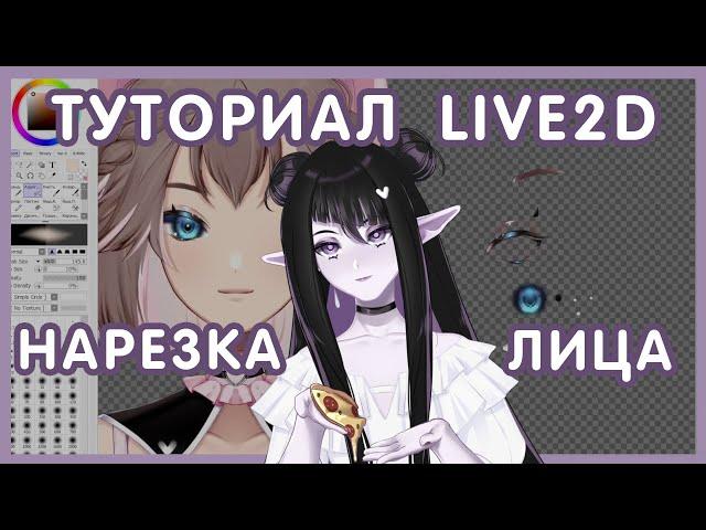 【Tutorial】Туториал 1: Нарезка лица для рига | Live2D Vtuber