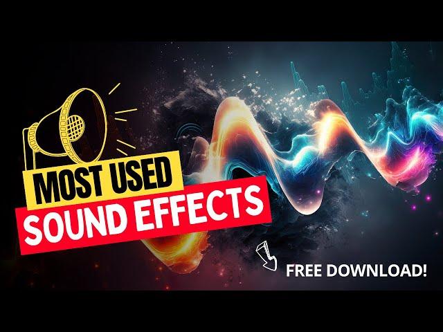 Most Used Sound Effects for Video Editing | Free Download