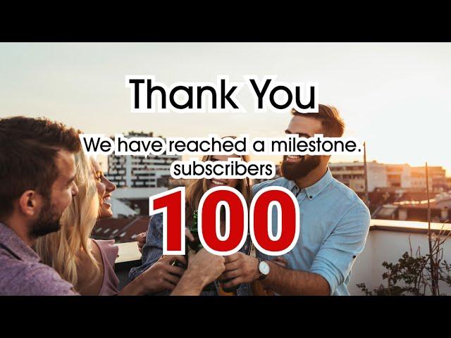 OneTamadTV Says Thank you | Reaches 100 Youtube Subscribers