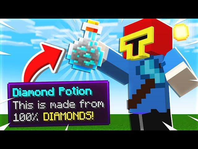 Every Ores are Potions in Minecraft!