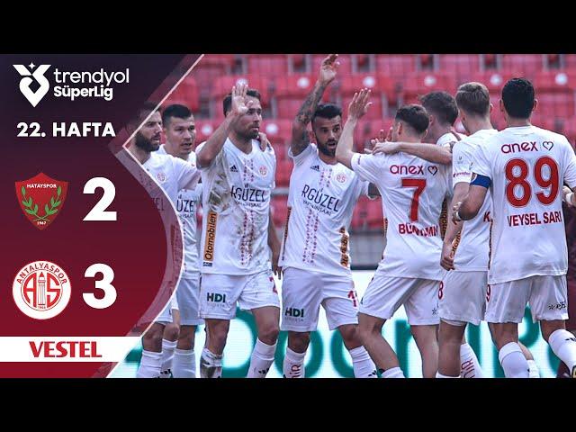 Vestel | Hatayspor (2-3) Antalyaspor - Highlights/Özet | Trendyol Süper Lig - 2024/25