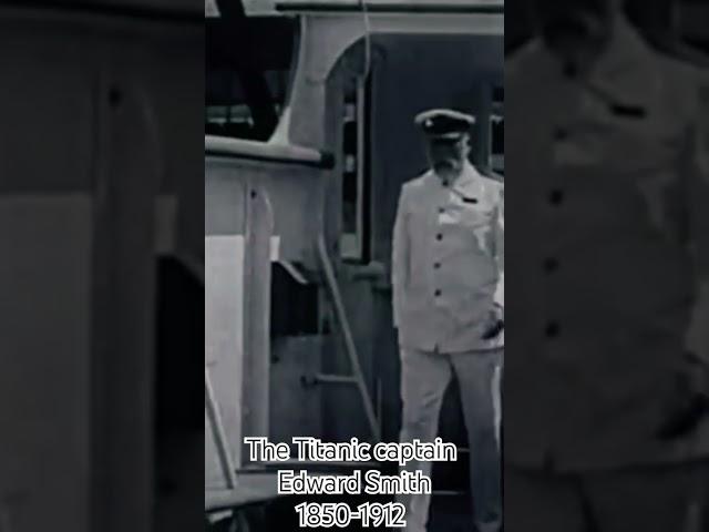 The Titanic's Captain : Edward Smith 1850-1912. Rare footage #titanic #sinking #rarefootageinplanet