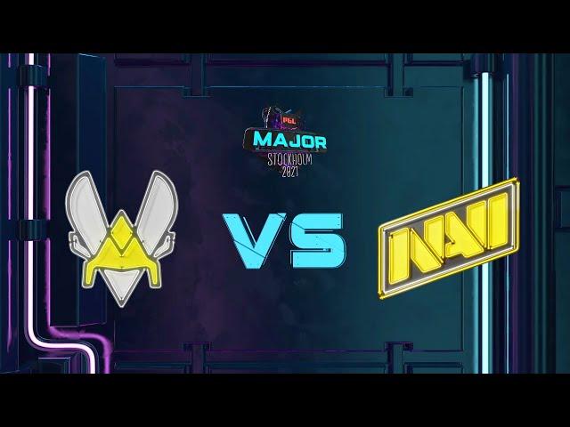   RU   NAVI vs Vitality  BO3 PGL Major Stockholm 2021 | Champions Stage