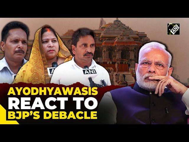 “Bhut Hi Galat Kam Kiya” Locals slam at Ayodhya voters over BJP’s loss in Lok Sabha Elections 2024