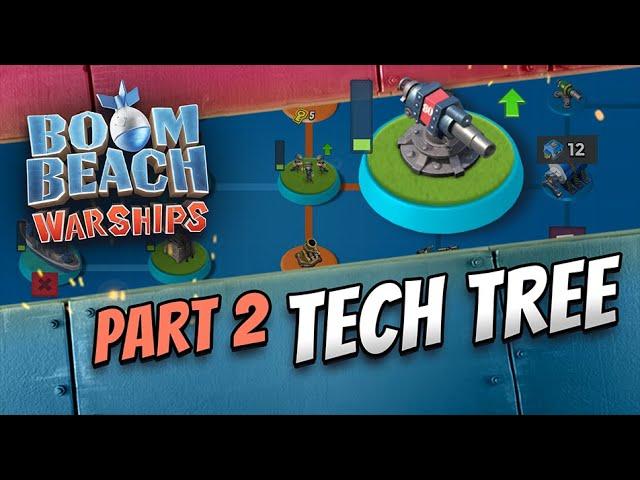 Boom Beach Warships: Tech Tree Break Down!