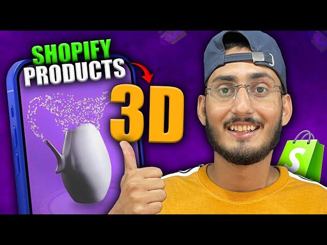 I Tried 3D PRODUCTS In My Shopify Store  | Shopify Guru’s Won’t tell You This Secret Method 