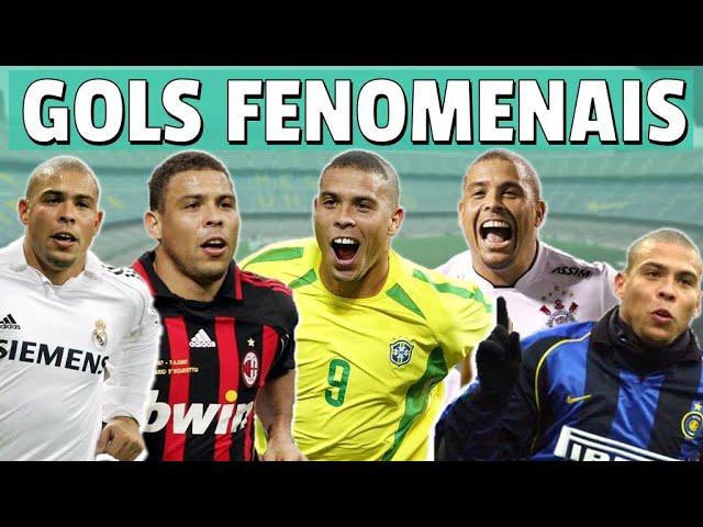 OS GOLS MAIS BONITOS DE RONALDO FENÔMENO