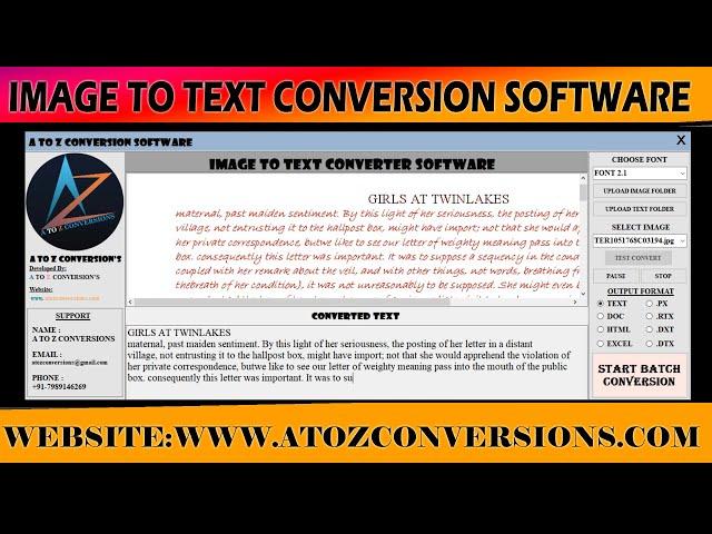 Download Image To Notepad Converter Software | Download Image To Notepad Converter Software |