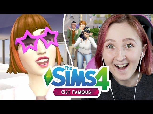 BECOMING A CELEBRITY IN THE SIMS 4: GET FAMOUS