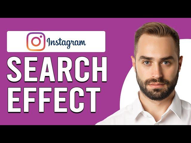 How To Search Effect On Instagram (How To Find Filters/Effects On Instagram)