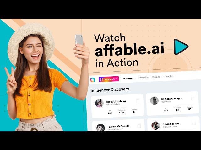 affable.ai Influencer Marketing Platform