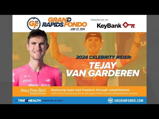 Meet Professional Cyclist Tejay van Garderen, Celebrity Rider at the GR Gran Fondo