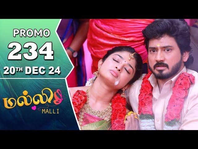 Malli Serial | Episode 234 Promo | 20th Dec 24 | Nikitha | Vijay | Saregama TV Shows Tamil