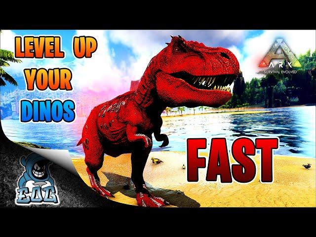 ARK How To Level Up Your Dinos Fast