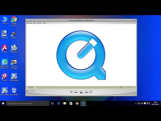 The End of QuickTime for Windows