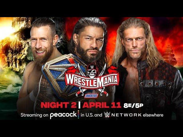 Wrestle Mania 37 Theme Song/Full Match Card HD/WWE Official Match Cards/