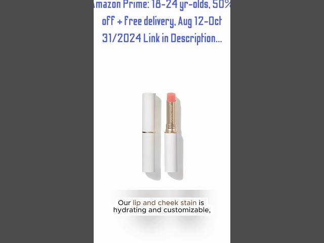 jane iredale Just Kissed Lip And Cheek Stain #amazonfinds #youthfulskinsecrets #skincareroutine