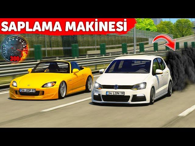 YAZILIMLI POLO İLE DUMANA BOĞDUM !! ASSETTO CORSA