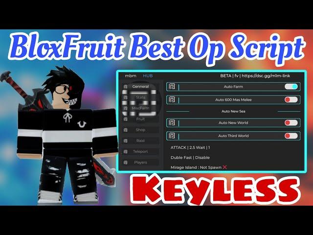 Blox Fruits Script Pastebin Mobile | Auto Farm + Auto Raid + Auto Bounty Hunt | No Key - (2024)