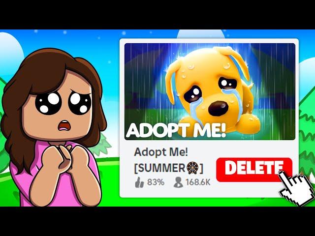 Adopt Me IS ENDING FOREVER! (Crying Dog)