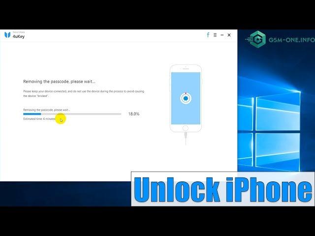 Tenorshare 4uKey - Unlock Disabled iPhone on iOS 12 without Password or iTune