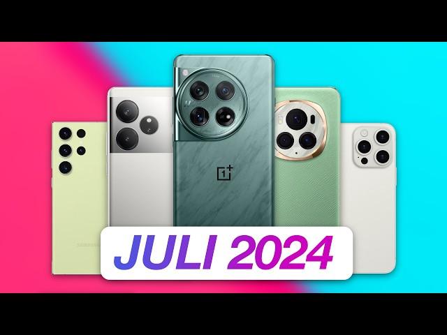 Die aktuell besten Smartphones im Juli (Kaufberatung 2024)