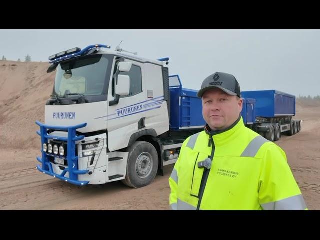 Renault Trucks C-sarjat Wetteri Powerilta Maarakennus Puurunen Oy:lle